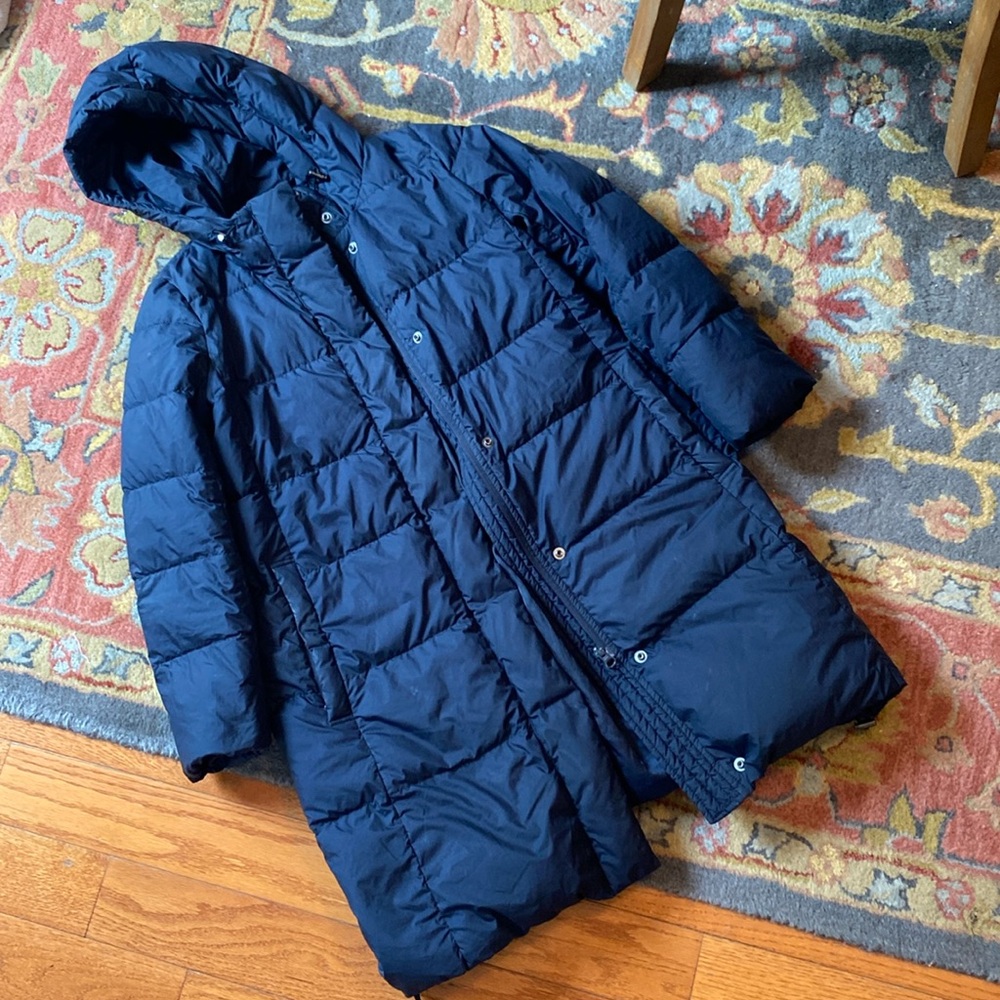 Muji down winter jacket size S ( 12-14y)